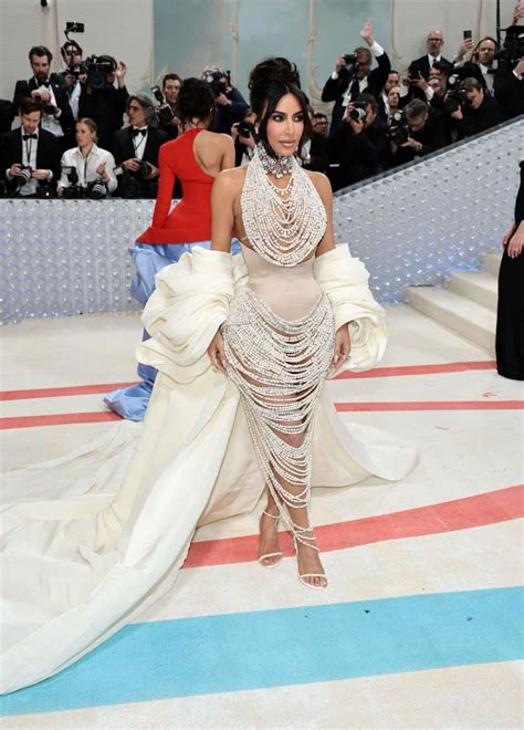kim kardashian met gala 2023 outfit
